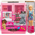 【送料無料】バービー　Barbie　バービーとピンクなクローゼット ドール＆ファッションセット　GBK12　バービー1体付き