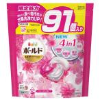 ボールド　ジェルボール4D　91個入り　癒しのプレミアムブロッサムの香り　柔軟剤入り洗剤　4in1　Bold/gellball/P&G