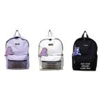  pop Dinosaur D упаковка белый рюкзак A4 место хранения девочка средний . средняя школа посещение школы рюкзак женский симпатичный модный посещение школы школа 