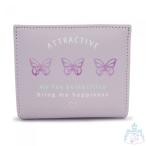 Yahoo! Yahoo!ショッピング(ヤフー ショッピング)グラデ蝶々 LF財布 パープル  財布　二つ折り財布　蝶々　グラデーション