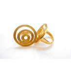 BiBi нержавеющая сталь 316L иен type кольцо Gold mar-rin-1g