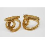 BiBi нержавеющая сталь 316L кольцо Q-Type( кольцо ) Gold (W подкова ) паз ширина :1.6mm