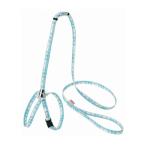 petioCAT HARNESS проверка шлейка с поводком голубой [happiest][SBT]
