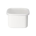 野田琺瑯ホワイトシリーズスクウェア...