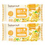 [2個セット]サボリーノ 目ざまシートN OS24 30枚入×2個[朝用マスク ピュアキンモクセイの香り 金木犀 パック 洗顔シート オールインワン][送料無料]