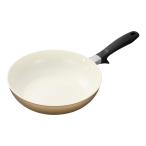 京セラ CERABRID フライパン炒め 28cm CF-28FC-WBG ベージュ [ガス火・IH対応][セラミック加工 フッ素不使用 セラブリッド][食洗機不可][送料無料]
