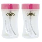 [2 шт. комплект ] Meiji The автобус SAVAS compact протеин шейкер 350ml×2 шт [ протеин диета шейкер бутылка cup шкала . есть мерная емкость ][ бесплатная доставка ]