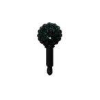 SHAREKI Kirakira мяч смартфон серьги 12mm зеленый 