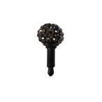 SHAREKI Kirakira мяч смартфон серьги 12mm свет черный 