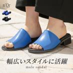 サンダル レディース 靴 くつ ミュール チャンキーヒール 3cm スクエアトゥ 滑り止め付き 合成皮革 春 夏 返品交換不可 「メール便不可」「30」