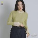 ニット レディース トップス セーター ニットトップス 長袖ニット 長袖 ハイネック レイヤード 重ね着 オシャレウォーカー【メール便不可】【20】