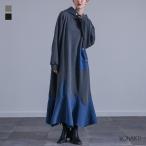 ワンピース 裏シャギー あったか レディース パーカーワンピ ロング 長袖 フード付き フレア 異素材 アシメ 返品交換不可 「メール便不可」「30」