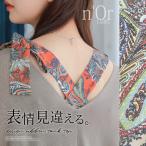 タンクトップ レディース トップス インナー ノースリーブ リボン ペイズリー ペイズリー柄リボンタンク ※返品交換不可※※メール便可※【5】