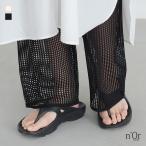 ぺチパンツ ペチコート インナー ボトムス パンツ ロング丈 レディース 重ね着 レイヤード メッシュ ウエストゴム 透け感 「メール便可」「5」