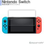 Nintendo Switch ニンテンドースイッチ ブルーライトカット 99%カット 目に優しい 強化ガラスフィルム 液晶保護 旭硝子製   飛散防止 ラウンドエッジ 0.3mm