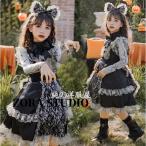 子供ハロウィンコスプレ衣装女の子悪魔精霊ゴーストヴァンパイア仮装変装コスチ...