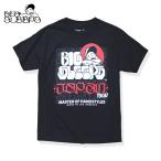 Big Sleeps ビッグスリープス タトゥー Tシャツ メンズ 半袖 ストリート Tattoo グラフィティ ロゴ LA ロサンゼルス 綿100% 黒 JAPAN TOUR 2023 T-Shirt