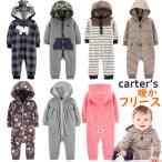 カーターズ カバーオール フリース&スウェットCarter's【正規品】ロンパース 長袖 男の子 女の子 フード付き くま耳 6m9m12m18m24m