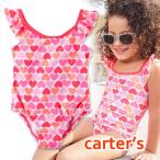 カーターズ Carter's　水着 ワンピース【12m18m24m】ハート ベビー用、子ども用、蛍光ピンク、蛍光オレンジ 女の子用60 70 80 85 90