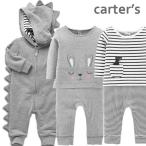 ショッピングカーターズ カーターズ カバーオール 長袖 Carter's 正規品 足なし 綿 スウェット 恐竜 着ぐるみ風 セパレート風 男の子 女の子 3m6m9m12m18m24m