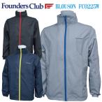 FoundersClub ファウンダース メンズ ゴルフウェア スポーツウェア 裏フリース 袖中綿 フルジップ ブルゾン ジャケット ウインドブレーカー FC0225W 秋冬 防寒