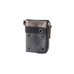 DEVICE(デバイス) ミリタリー ダブルジップ 二つ折り財布 ブラック DPN90039