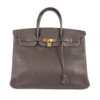 エルメス バーキン バーキン40 Birkin 40 〇Z刻 トゴ ハンドバッグ ブラック