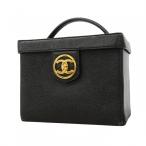 [6fd5468] Chanel косметичка черная икра s gold черный Gold металлические принадлежности [ б/у ] женский 