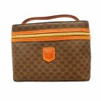 * конечная цена [6id5867] Celine косметичка Macadam PVC Brown Gold металлические принадлежности [ б/у ] женский 