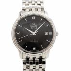 【6wgc0221】オメガ デ・ヴィル プレステージ コーアクシャル 424.10.37.20.01.001 黒文字盤【中古】腕時計 メンズ
