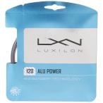 LUXILON(ルキシロン) テニス ストリング ガット ALU POWER FEEL(アルパワー フィール 120) 単張り シルバー WRZ998