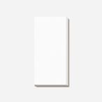  втулка - коробка Deluxe белый одноцветный box G-1 9.3x18.5x1.2cm 10 листов 