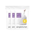 simplehuman код E Perfect Fit мусорный пакет 20L / 60 пакет CW0255