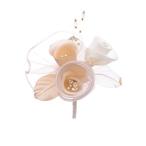  Triple наматывать букетик сделано в Японии входить . тип входить . тип церемония окончания .. тип свадьба 2 следующий . party ( бежевый )