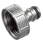 GARDENA(garutena) винтового типа вентиль коннектор premium серебряный 33.3mm (G1) 18242-20