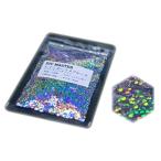 DIY MASTER Rainbow ламе хлопья штраф образец 3mm 50g