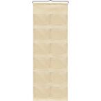 saki(Saki) wall хранение вставка есть (12 карман ) натуральный сделано в Японии W-122 ширина 28× высота 80cm