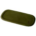 [amte форель ] настольный tray Tochigi кожа эллипс натуральная кожа сделано в Японии мелкие вещи аксессуары ручная работа простой TY-022 зеленый 