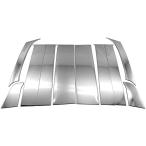 BRIGHTZ шифон custom LA650F LA660F супер зеркальный нержавеющая сталь металлизированный стойка panel козырек нет для 10PC [ PIL-SIL-441