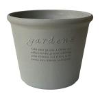  Hachiman .. eko pot / eko pot . type 10 номер (11L) серый [a-bruHachiman gardens:arble] 242574 сделано в Японии 