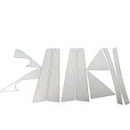 BRIGHTZ Caldina 210 211 215 216 супер зеркальный нержавеющая сталь металлизированный стойка panel 10PC козырек нет для [ PIL-SIL-161 ]