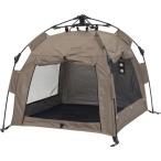 [クイックキャンプ] ドッグテント ハウス ワンタッチ 室内 室外 給水器取付可 INNU-PT75 SD