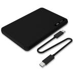 2.5インチ HDD SSD 外付け ドライブケース 高速 SATA3.0 USB3.2 Gen1 Type-C ハードディスク UASP 簡単 バッ