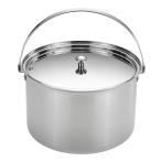  кемпинг moon (CAMPING MOON) кемпинг уличный большой кастрюля stock pot нержавеющая сталь aluminium все три слой сталь кастрюля 5.8L CC-2