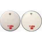 REMO ドラムヘッド コーテッド アンバサダー 114BA (14”)スネアサイド 114SA のセット！！