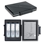 JJC 4 слот кейс для хранения 1 листов 2.5 дюймовый SSD + 3 листов M.2 NVME 2280 / 2260 / 2240 SSD.