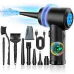 NICONON（ニコノン） 2023版 ブラシレスモーター エアダスター 電動 110000RPMブラシレス電機搭載 TYPE-C充電 3段