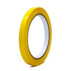 バッグシーラーテープ　黄　9mm×50m　【封函・出荷資材】