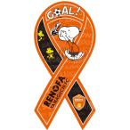 レノファ山口FC GOAL! リボンマグネット スヌーピー ×