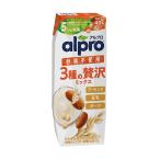 da non Japan Alp ro3 вид. роскошь Mix сахар не использование 250ml×18шт.@ миндаль молоко соевое молоко o-tsu молоко бумага упаковка обычная температура сохранение пить клетчатка alpro